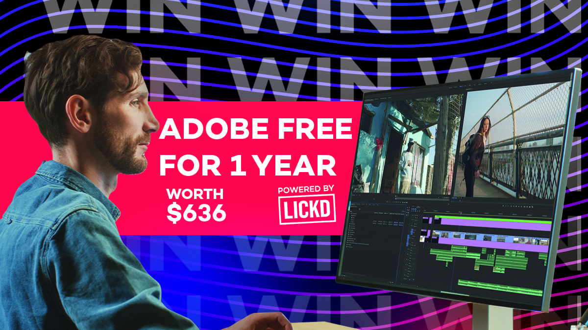 Win a year’s subscription to Adobe’s Creative Suite