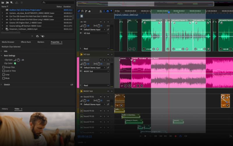Adobe Audition audio editor