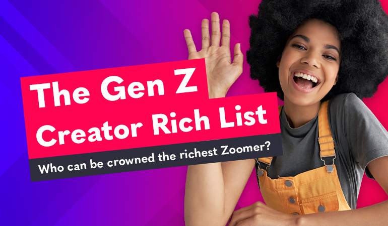 richest gen z creators