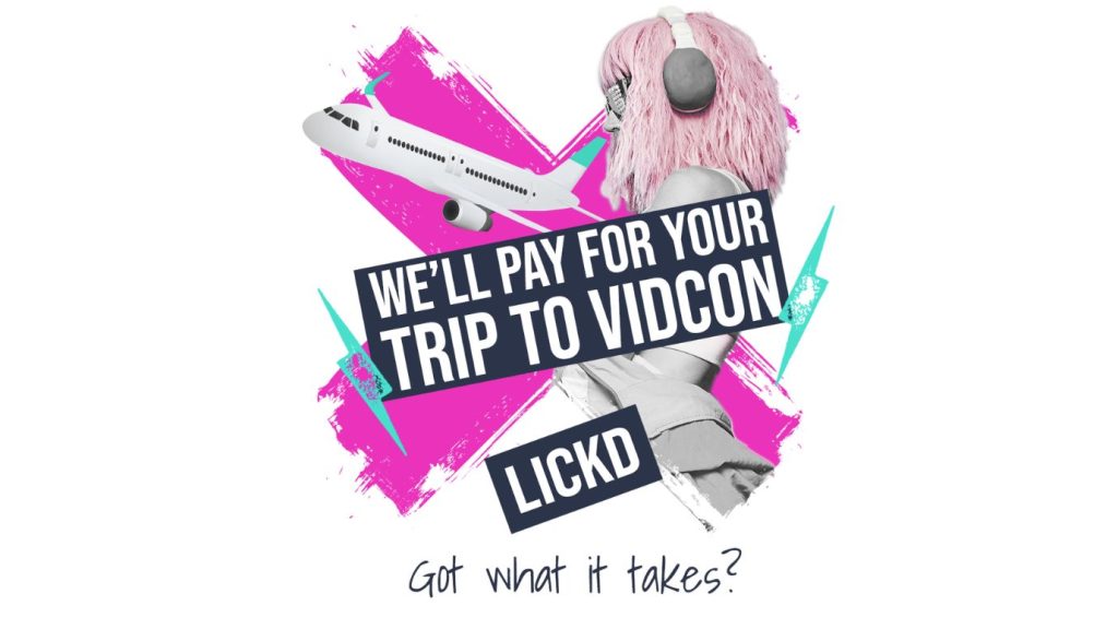 Lickd pay for VidCon 2022 trip
