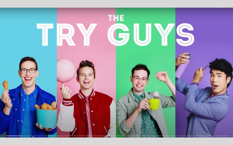 The Try Guys YouTube video intro