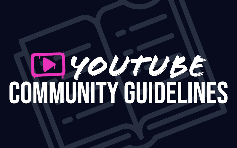 YouTube community Guidelines updates
