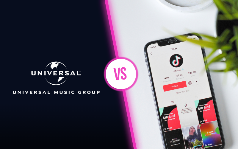 Universal music group UMG vs TikTok