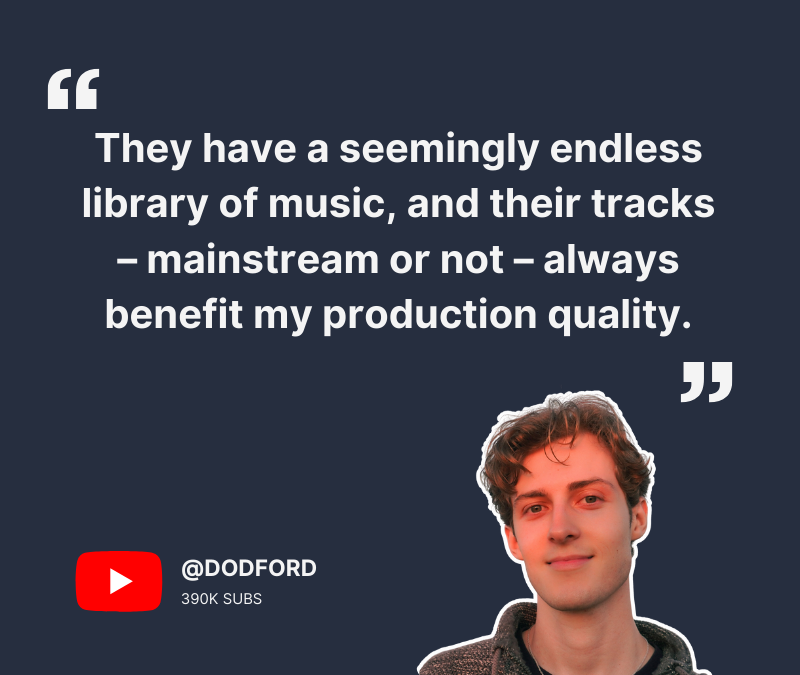 Dodford on using Lickd music