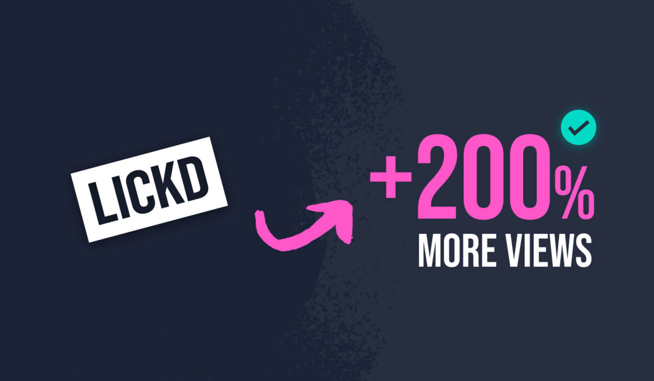 how to increase watch time on YouTube &mdash; mainstream music data from Lickd